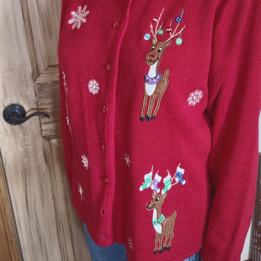 Sweater Jacket, Classic Elements, Size 20 To 22 W… - image 3